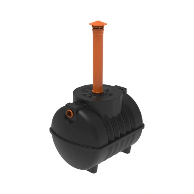 Емкость подземная Rostok G 1200 шахта с входом 110 