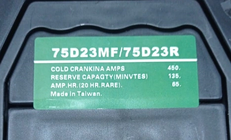 Аккумулятор свинцово-кислотный герм. (WET) 12В/65Ач 230х170х200 для тележек EHLS1000N\15