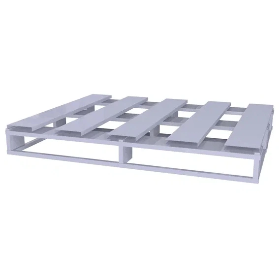 Металлический поддон ПДМ-04 1200x1000x155 мм Серый