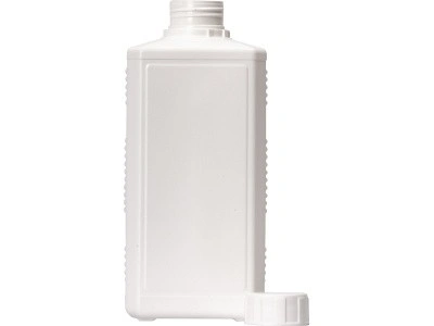 Бутыль п/э 1л. Г 33, прямоугольная, с пробкой, код: 39278