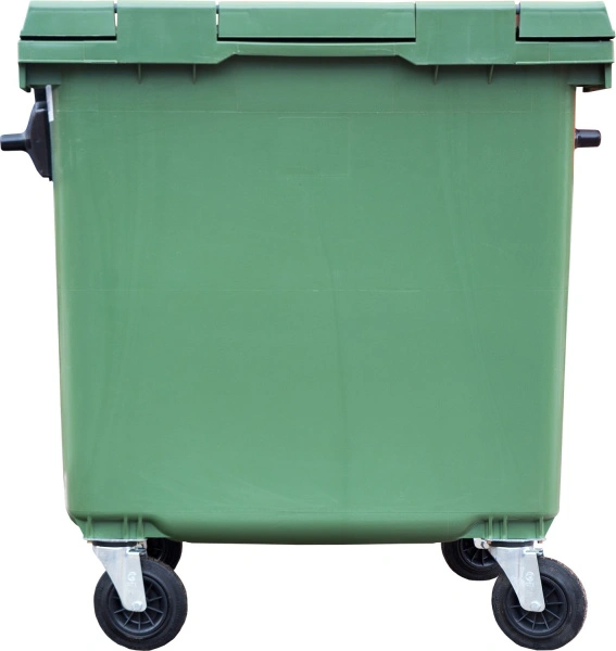 Мусорный контейнер 1100л. на колёсах, арт. MGBK-1100 синий, код: 10767