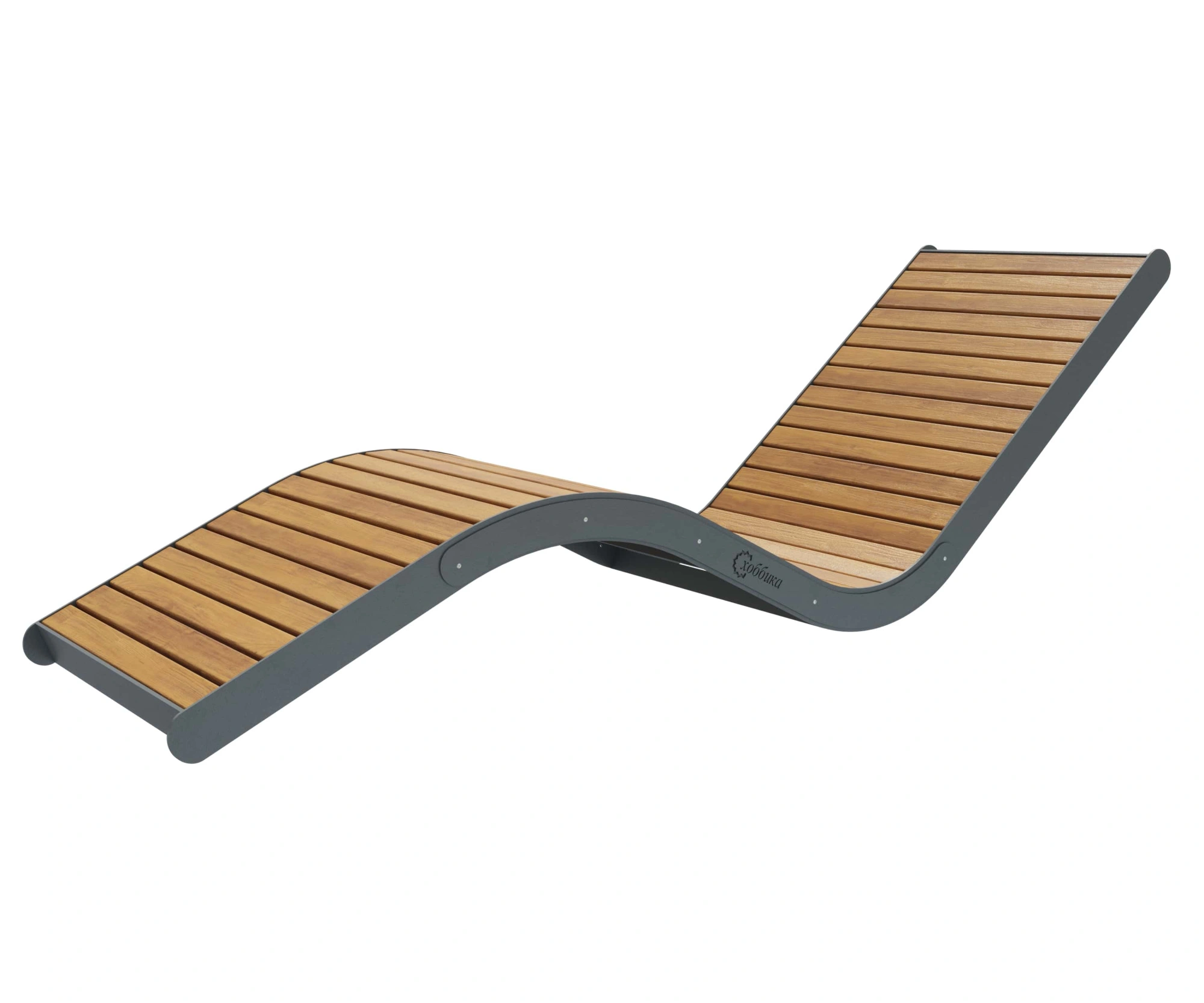 Парковый лежак 7