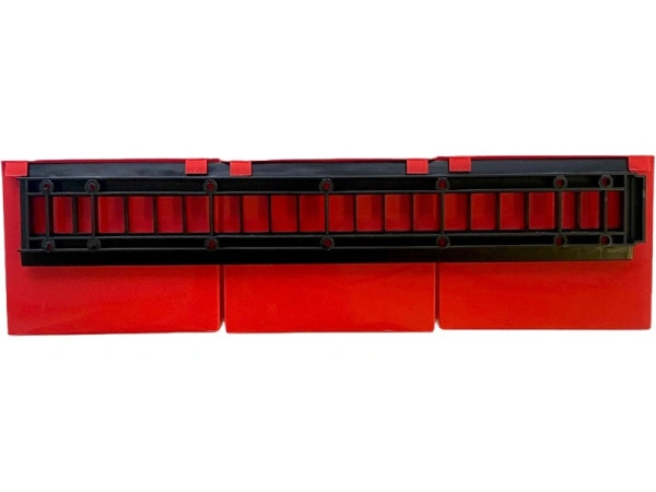 Комплект ящиков 126х100х60 для метизов, с планкой, 3 шт., код: 36991