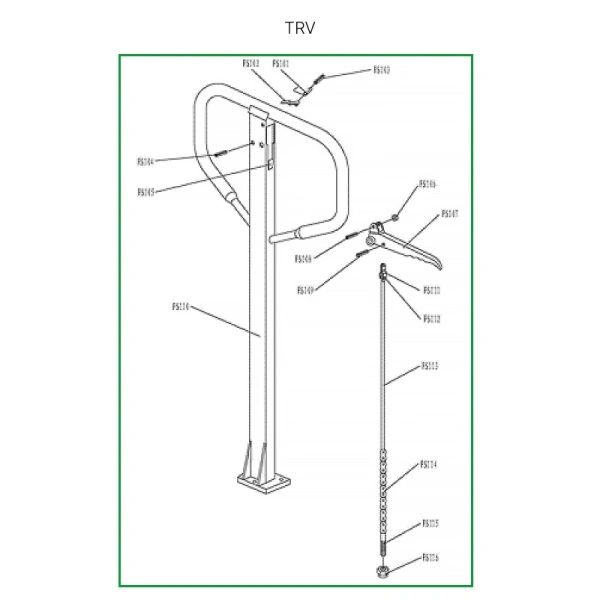 Ручка в сборе для TRV