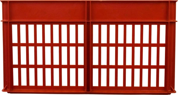 Ящик перфорированный 660×340×360, арт.: 301, объём 70, чёрный, код: 00410