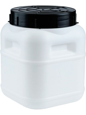 Бидон пластиковый 10 литр, арт.: ББК 10п, белый, код: 23163