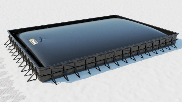 Емкость мягкая ПВХ 100 кубов для КАС красный