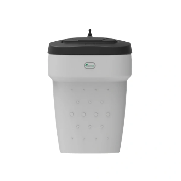 Солевой бак 350 литров (в сборе) белый